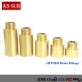 Brass Tube Plumbing Hose Compression Pipe Fittings